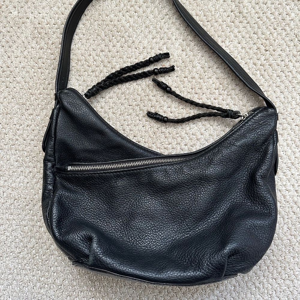 The SAK GENUINE Leather Hobo Style Shoulder Bag!